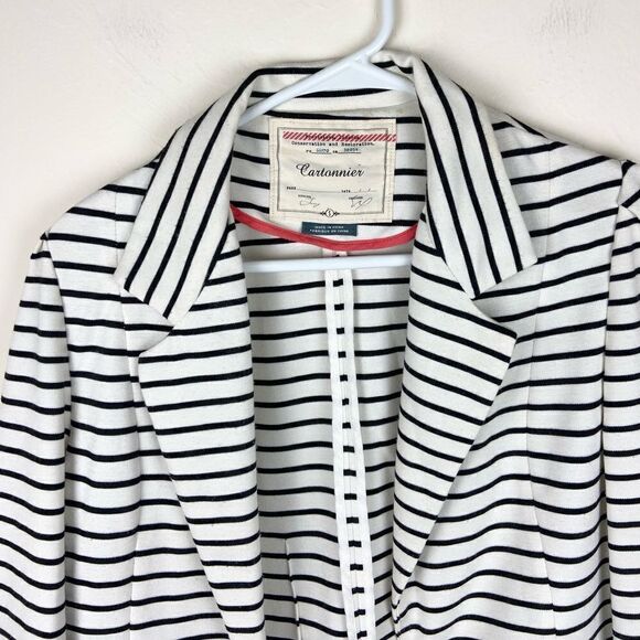 Anthropologie Cartonnier Striped Spinnaker Blazer Jacket - Picture 7 of 7